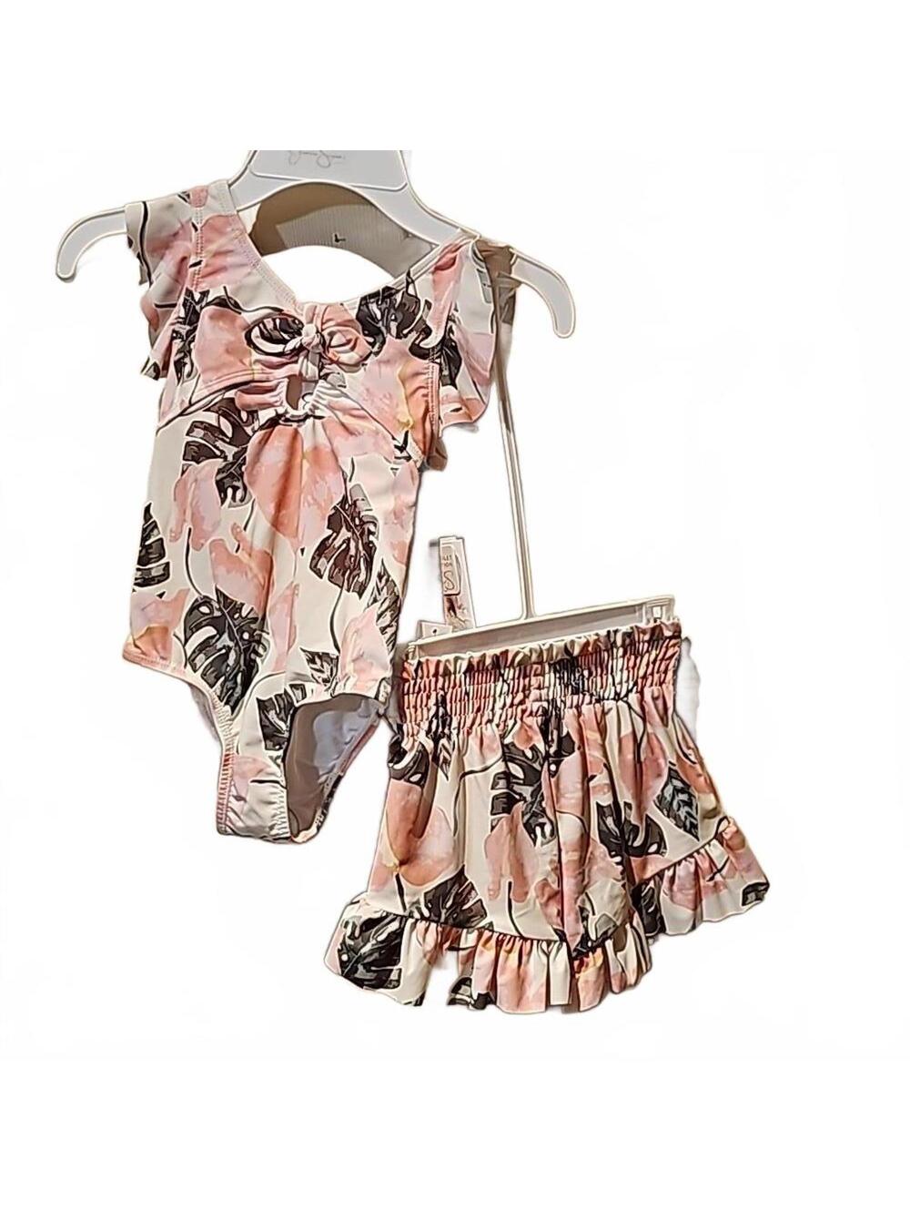 Jessica Simpson 2 pc swimsuit size 4 NWT